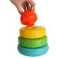 Spalvota sensorinė žiedų piramidė kaina ir informacija | Lavinamieji žaislai | pigu.lt