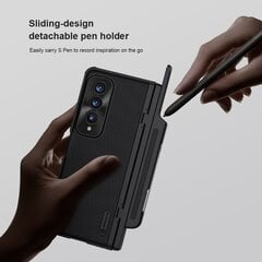 Nillkin Super Frosted FOLD Slot+Stand Back Cover for Samsung Galaxy Z Fold 4 Green цена и информация | Чехлы для телефонов | pigu.lt