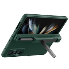 Nillkin Super Frosted FOLD Slot+Stand Back Cover for Samsung Galaxy Z Fold 4 Green цена и информация | Чехлы для телефонов | pigu.lt