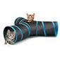 Tunelis katėms su žaisliuku, 80 x 25 cm цена и информация | Žaislai katėms | pigu.lt