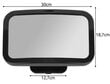 Vaiko stebėjimo veidrodėlis automobiliui, tinka visiems automobiliams, reguliuojamas 360° kampu. kaina ir informacija | Autokėdučių priedai | pigu.lt