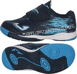 Futbolo batai vaikams Joma Super Copa 2303 Jr IN, 26 dydis, mėlyni kaina ir informacija | Futbolo bateliai | pigu.lt