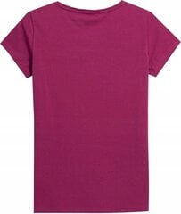 Marškinėliai moterims 4F 4FSS23TTSHF583, rožiniai kaina ir informacija | Marškinėliai moterims | pigu.lt