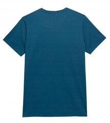 Футболка мужская 4F, синяя цена и информация | Мужские футболки | pigu.lt