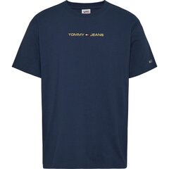 Marškinėliai vyrams Tommy Jeans 80460, mėlyni цена и информация | Футболка мужская | pigu.lt