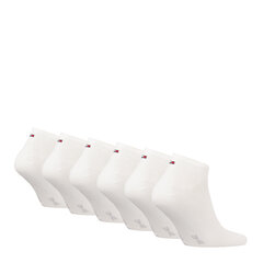 Tommy Hilfiger kojinės vyrams 80512, baltos, 6 poros kaina ir informacija | Vyriškos kojinės | pigu.lt