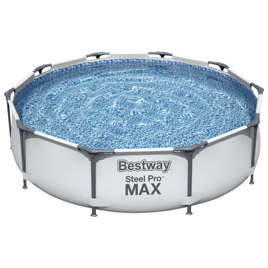Baseino rinkinys Bestway Steel Pro Max, 305x76cm, su filtru kaina ir informacija | Baseinai | pigu.lt