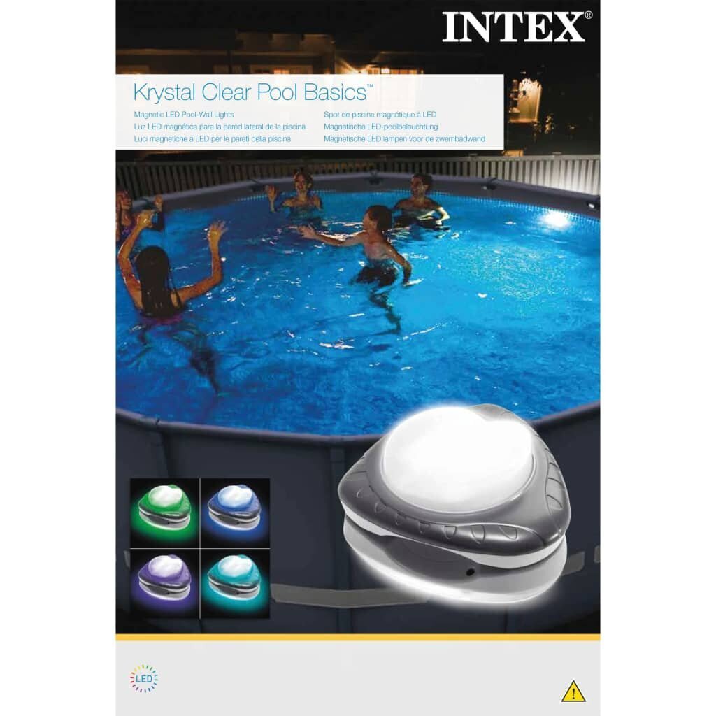 Magnetinė sieninė LED lempa baseinui Intex цена и информация | Baseinų priedai | pigu.lt