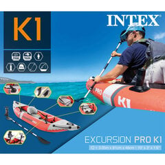 Pripučiama baidarė Intex Excursion Pro K1 kaina ir informacija | INTEX Valtys, baidarės ir jų priedai | pigu.lt