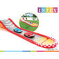 Vandens čiuožykla Intex Racing Fun Slide , 561x119x76cm, raudonas kaina ir informacija | Pripučiamos ir paplūdimio prekės | pigu.lt