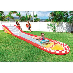 Vandens čiuožykla Intex Racing Fun Slide , 561x119x76cm, raudonas цена и информация | Надувные и пляжные товары | pigu.lt