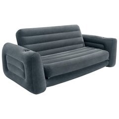Pripučiama sofa Intex, pilka kaina ir informacija | Pripučiami čiužiniai ir baldai | pigu.lt