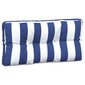 Palečių pagalvės vidaXL, mėlynos/baltos kaina ir informacija | Pagalvės, užvalkalai, apsaugos | pigu.lt