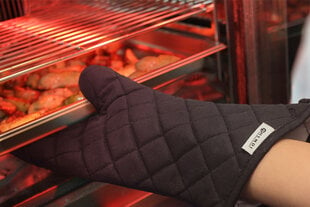 Огнезащитные кухонные перчатки - 2 шт., HENDI, (L)430мм. цена и информация | Кухонные полотенца, рукавицы, фартуки | pigu.lt