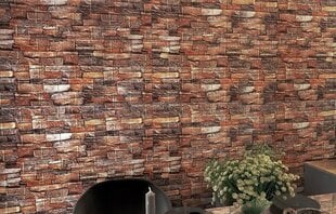 Sienų apdailos plokštės, 77x70 cm, ruda kaina ir informacija |  Lubų, sienų dekoro elementai | pigu.lt