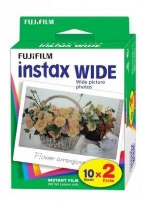 Foto lapeliai Fujifilm Instax WIDE fotolapeliai (10x2 vnt) kaina | pigu.lt