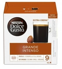 Кофейные капсулы Dolce Gusto Grande Intenso, 16 шт. цена и информация | Кофе, какао | pigu.lt