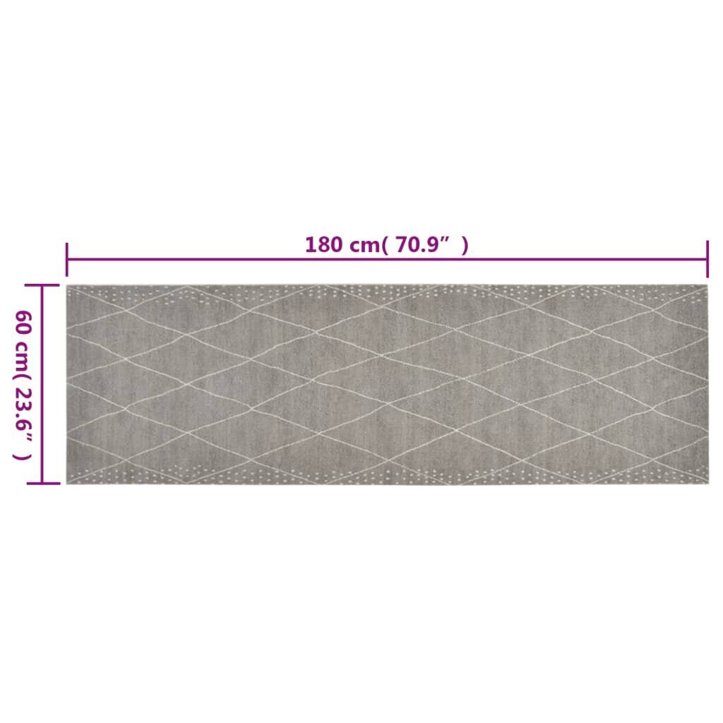 vidaXL durų kilimėlis 60x180cm kaina ir informacija | Durų kilimėliai | pigu.lt