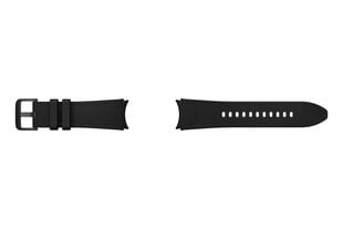 SHR95SBE Hybrid экокожа Band 20мм (S/M) предназначен для Samsung Galaxy Watch6/Watch5, Черный цена и информация | Аксессуары для смарт-часов и браслетов | pigu.lt
