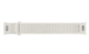 SVR93SUE Тканевый ремешок 20 мм (тонкий, S/M) для Samsung Galaxy Watch6/Watch5, бежевый цвет цена и информация | Аксессуары для смарт-часов и браслетов | pigu.lt