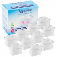 Aquaphor Aquaplus Active, 10 vnt. цена и информация | Фильтры для воды | pigu.lt