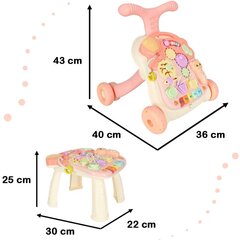 Interaktyvus stumdukas ir veiklos stalas 3in1 цена и информация | Игрушки для малышей | pigu.lt