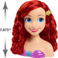Plaukų modeliavimo galvos lėlė Princess Ariel + priedai kaina ir informacija | Žaislai mergaitėms | pigu.lt