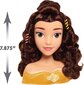 Plaukų modeliavimo galvos lėlė Princess Belle + priedai цена и информация | Žaislai mergaitėms | pigu.lt