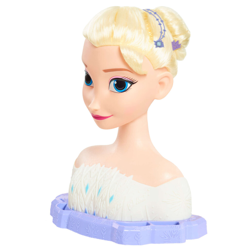 Plaukų modeliavimo lėlė Deluxe Princess Elsa Frozen + priedai kaina ir informacija | Žaislai mergaitėms | pigu.lt