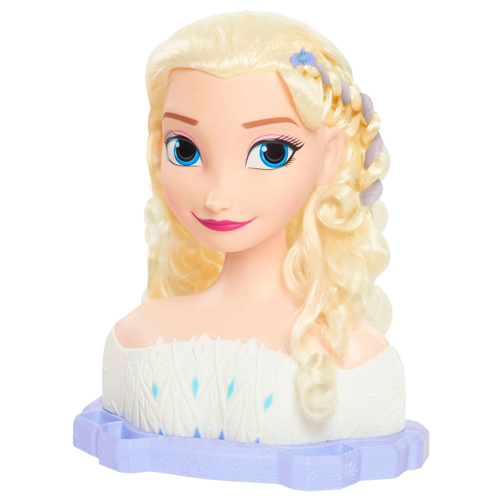 Plaukų modeliavimo lėlė Deluxe Princess Elsa Frozen + priedai kaina ir informacija | Žaislai mergaitėms | pigu.lt