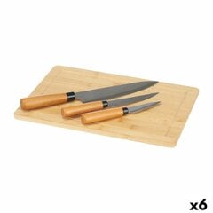 Peilių rinkinys su pjaustymo lentele, 24 vnt. цена и информация | Ножи и аксессуары для них | pigu.lt