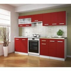 Virtuvinė spintelė Bigbuy Home 60x31x55 cm, raudona цена и информация | Кухонные шкафчики | pigu.lt