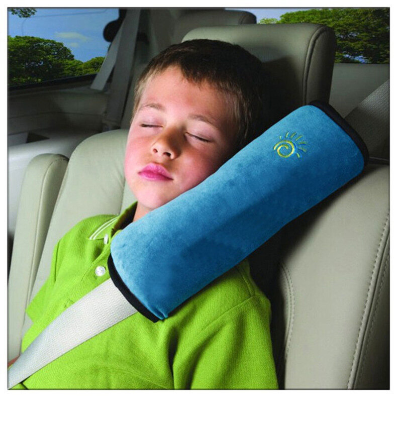 Kelioninė vaikiška pagalvėlė Auzeal, pilka kaina ir informacija | Autokėdučių priedai | pigu.lt