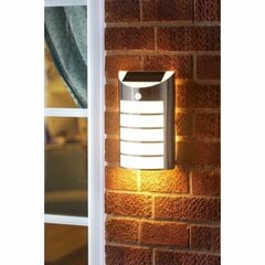 Sieninis šviestuvas su saulės baterija ir judesio davikliu SuperBright, 2 vnt. цена и информация | Уличные светильники | pigu.lt