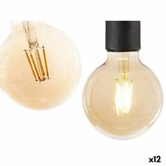 Светодиодная лампочка Vintage E27 Прозрачный 4 W 9,5 x 14 x 9,5 cm (12 штук) цена и информация | Электрические лампы | pigu.lt