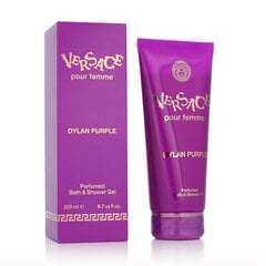 Гель для душа Versace Dylan Purple, 200мл цена и информация | Масла, гели для душа | pigu.lt