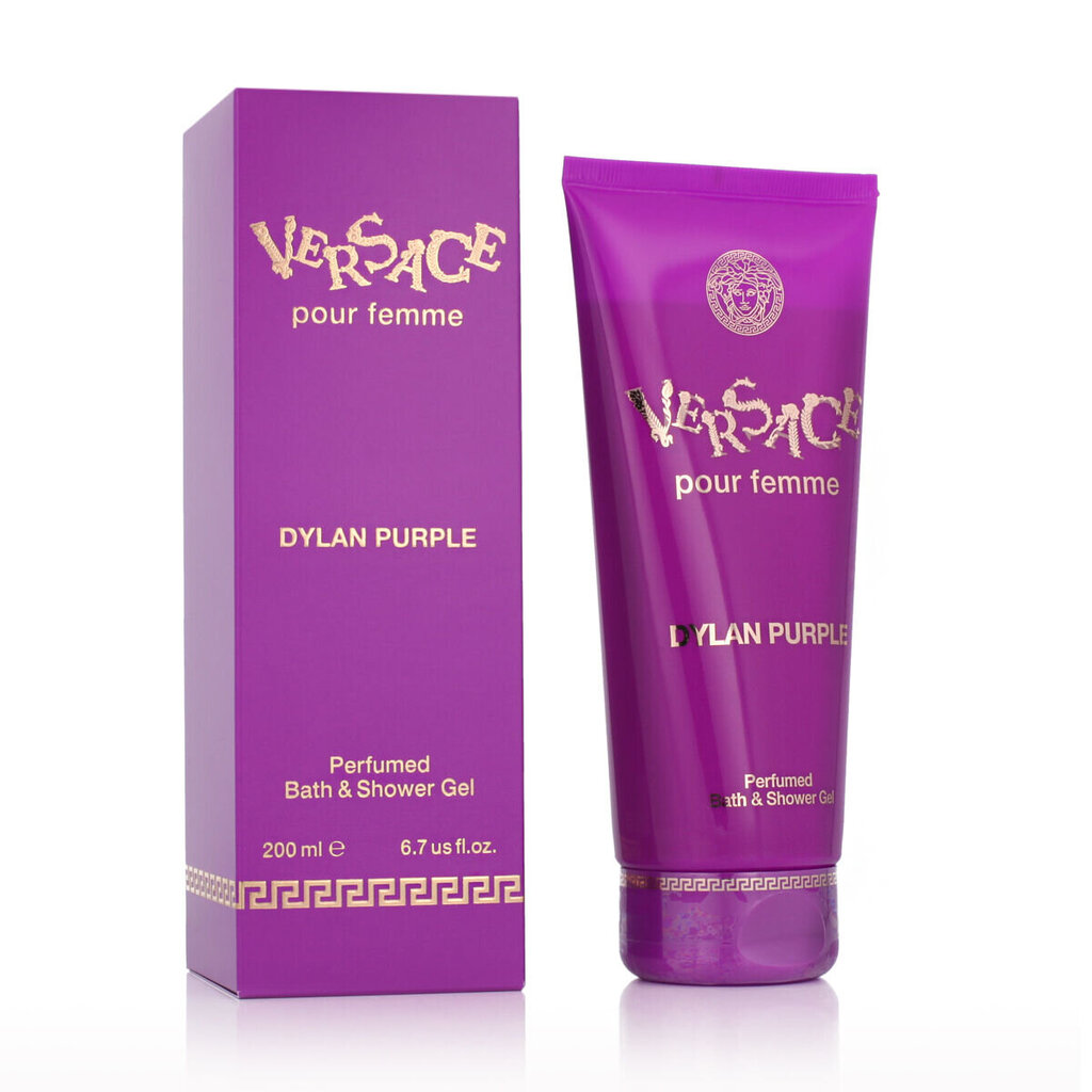 Dušo želė Versace Dylan Purple, 200 ml kaina ir informacija | Dušo želė, aliejai | pigu.lt