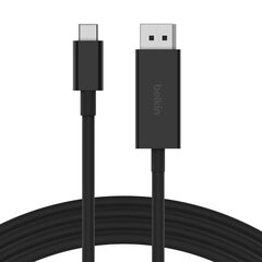 Belkin, USB-C/DP, 2 m kaina ir informacija | Kabeliai ir laidai | pigu.lt