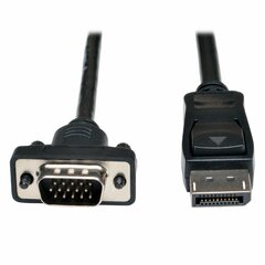 Eaton DisplayPort/VGA, 1.8 m kaina ir informacija | Kabeliai ir laidai | pigu.lt