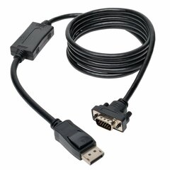 Eaton DisplayPort/VGA, 1.8 m kaina ir informacija | Kabeliai ir laidai | pigu.lt