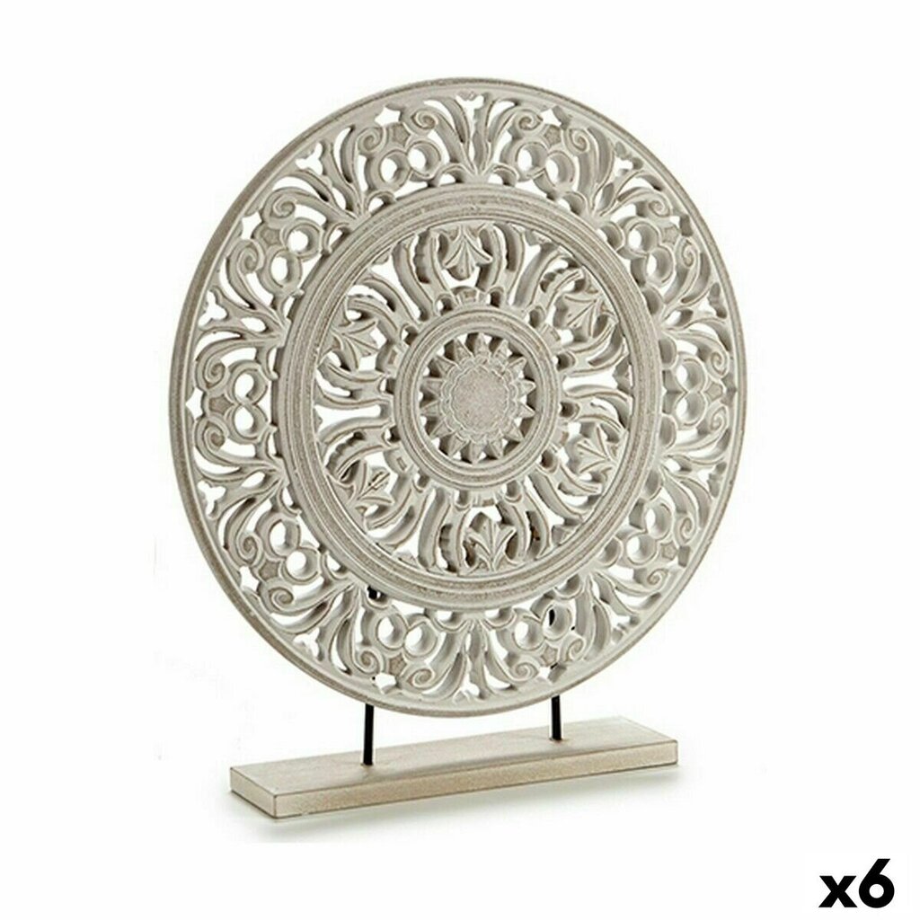 Gift Decor dekoratyvinė figūrėlė Mandala, 6 vnt kaina ir informacija | Interjero detalės | pigu.lt