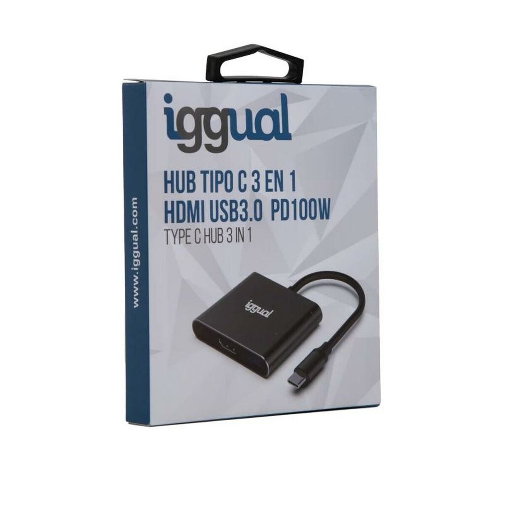 Iggual IGG318461 kaina ir informacija | Adapteriai, USB šakotuvai | pigu.lt