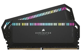 Corsair Dominator Platinum RGB (CMT64GX5M2B6000C40) kaina ir informacija | Operatyvioji atmintis (RAM) | pigu.lt