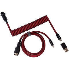 Keychron Premium Coiled Type-C Cable kaina ir informacija | Klaviatūros | pigu.lt