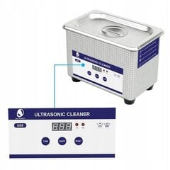 Ультразвуковая ванна Sonicco ULTRA-010S-C, 1,6л цена и информация | Инвентарь для уборки и принадлежности | pigu.lt