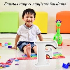 Taupyklė Raidė F, 20 cm kaina ir informacija | Originalios taupyklės | pigu.lt