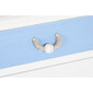 Spintelė DKD Home Decor, 50x35x58 cm, balta/mėlyna kaina ir informacija | Spintelės prie lovos | pigu.lt