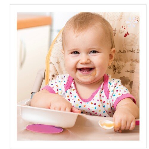 Siurbtukas kūdikių dubenėliams Babyjem, rožinis kaina ir informacija | Kūdikių indai, indeliai pienui ir įrankiai | pigu.lt