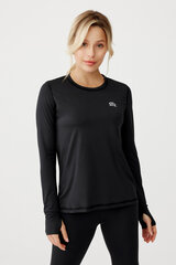 Sportiniai marškinėliai moterims Rough Radical, juodi kaina ir informacija | Sportinė apranga moterims | pigu.lt