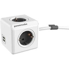 Распределитель Powercubes 1406GY/Deepuc, 1.5 м цена и информация | Удлинители | pigu.lt